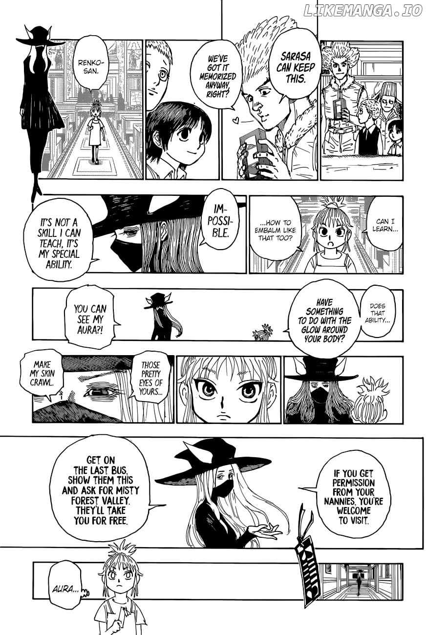 Hunter x Hunter, Chapter 397 image 14